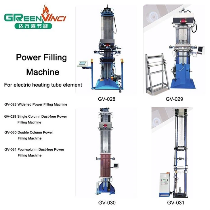 Four Columns Tubular Heater Powder Filling Machine1 (2)